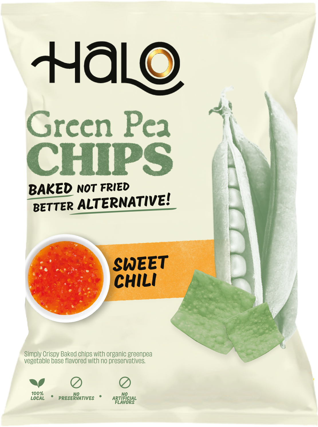 Veggie Chips - Green Pea - Sweet Chili