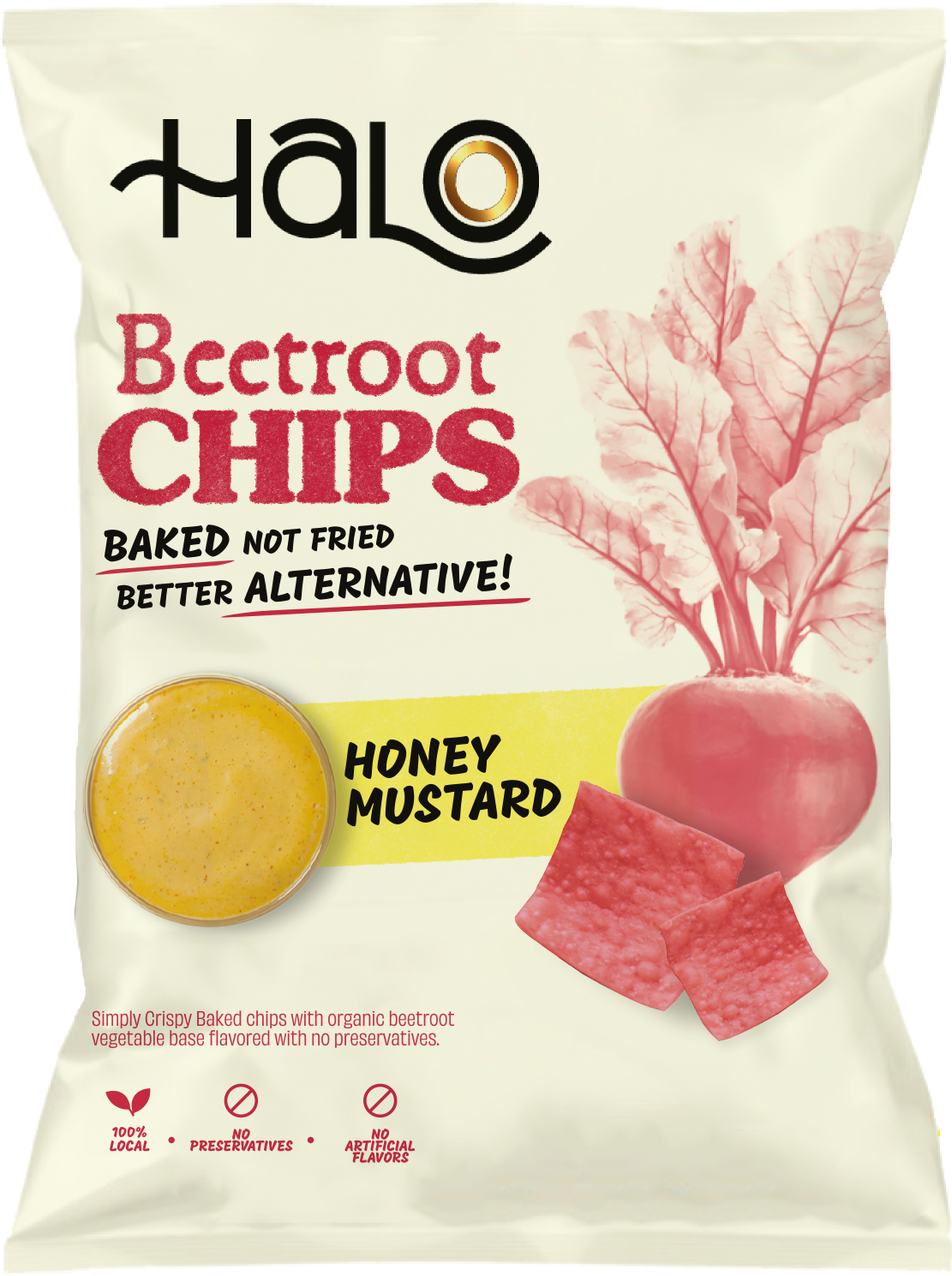 Veggie Chips - Beetroot - Honey Mustard