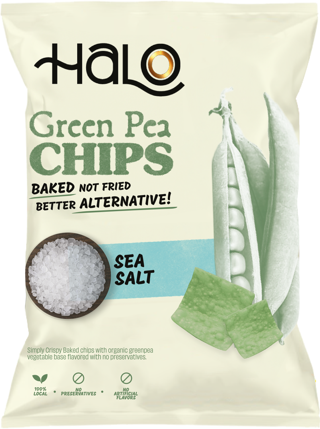 Veggie Chips - Green Pea - Sea Salt