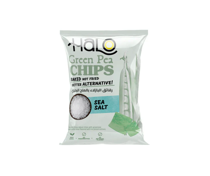 Halo Green Pea Chips 50g (Salt)